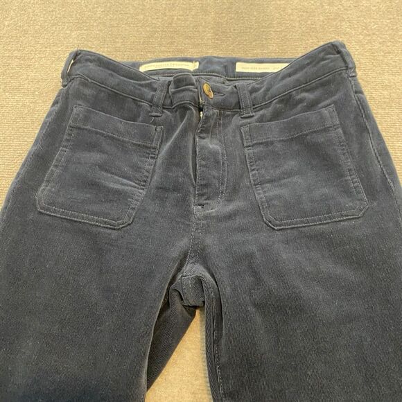 Anthropologie Pilcro & the‎ Letterpress Serif Womens 28 Corduroy Pant High Rise - Picture 2 of 14